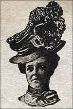 Woman's hat in the 1900's