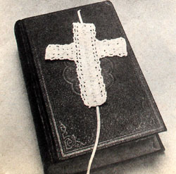 Crochet a Cross Bookmark