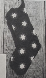 Crocheted Yule Stocking