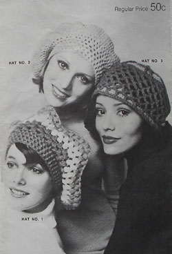 Easy Crocheted hats