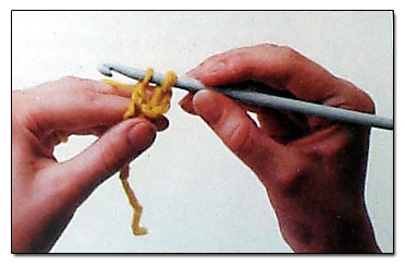 Double Crochet step 3