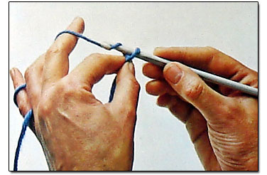 Learn to crochet step 6