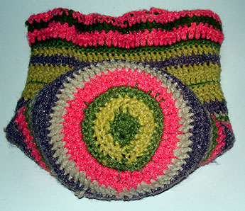 Crocheted Circle bag