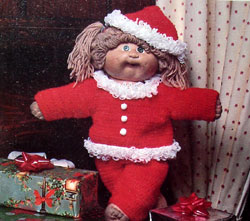 Crochet a Cabbage Patch Kid Santa Suit