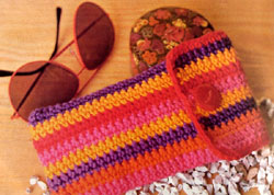 Crochet an Eye Glass Case