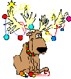 Christmas ornament moose
