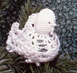 Crochet a Lace Snowbird