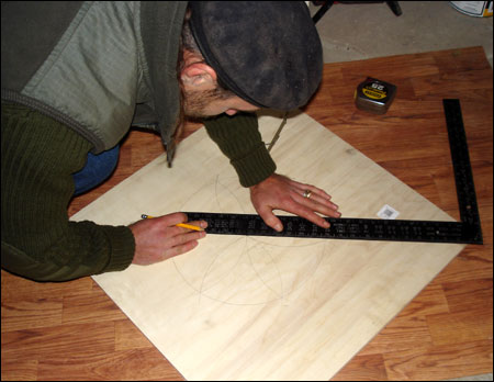 Make a plywood template